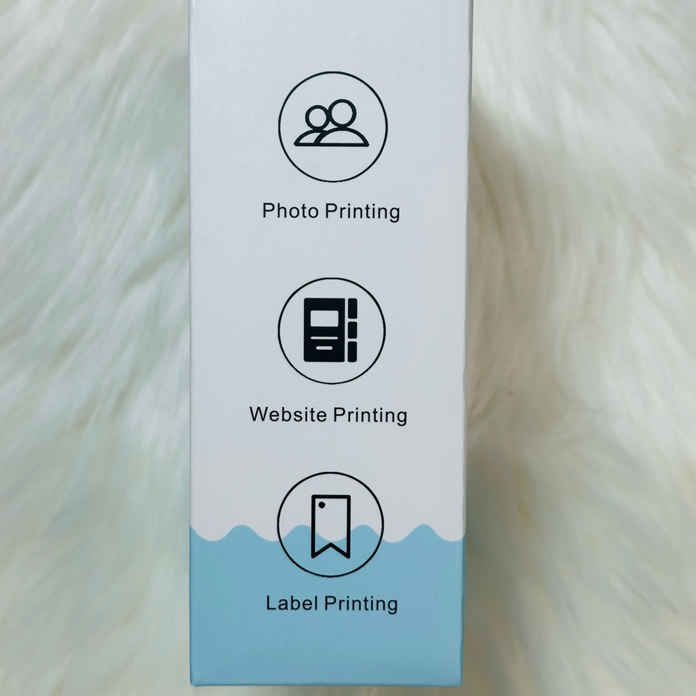 Portable Mini Printer - White - Picture 5 of 5
